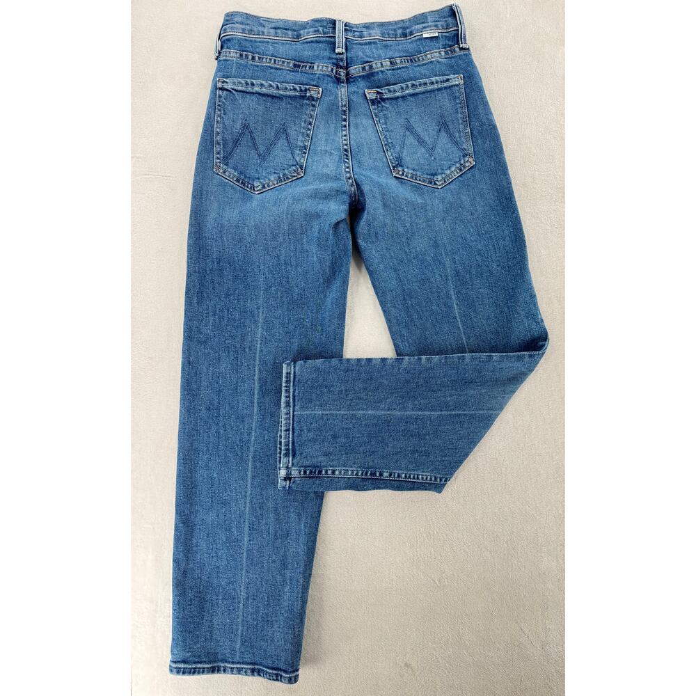 Mother Jeans The Newbie Ankle Mid Rise Straight Denim Hokey Pokey 26 - Picture 3 of 10